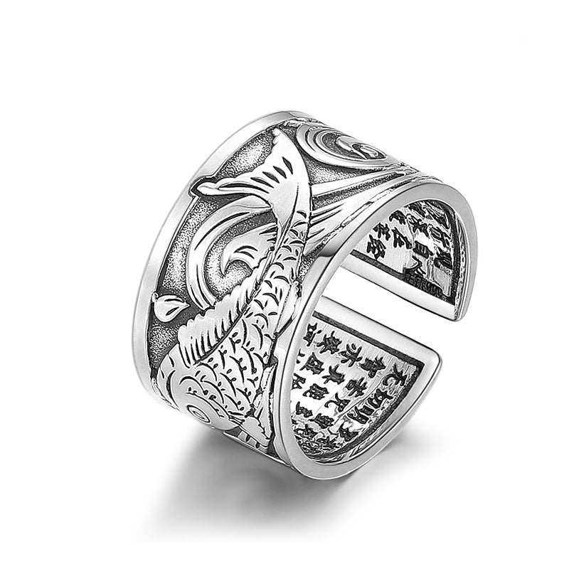 Men And Women Wide Version Personalized Index Finger Ring
