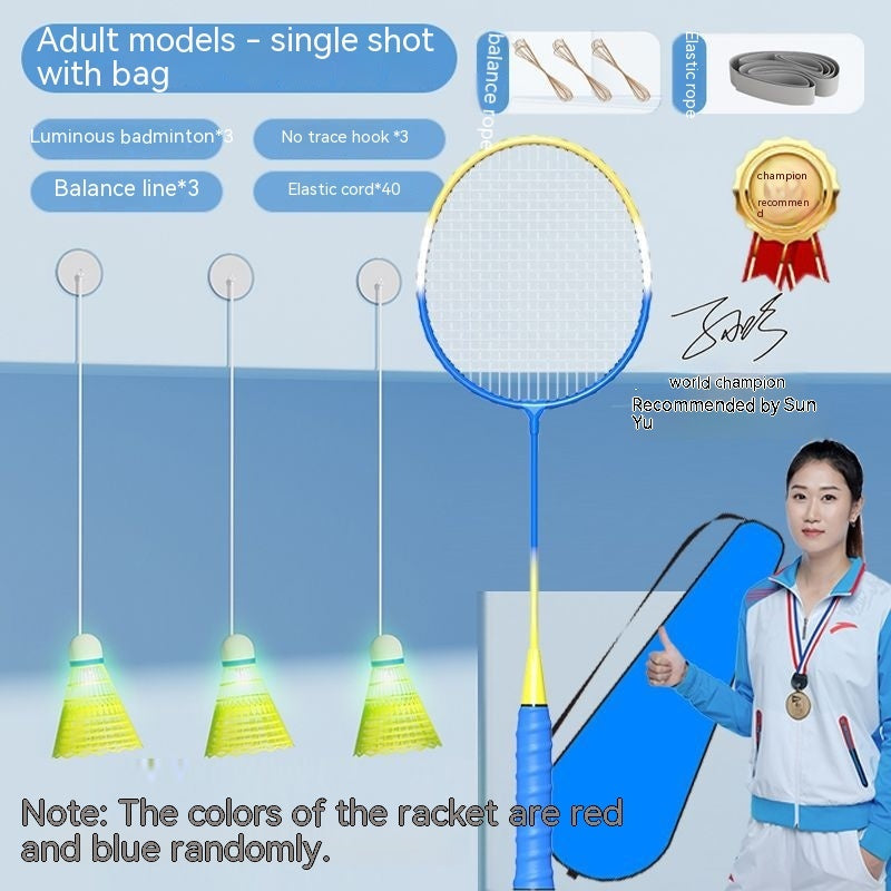 Strength Practice Fitness Sparring Rebound Badminton Trainer