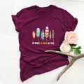Casual Plus Size Cotton Women's Short Sleeve