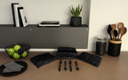 Royalty Black X-Heavy Weight PP Fork, 10 Sleeves of 100 Forks (1000/cs)