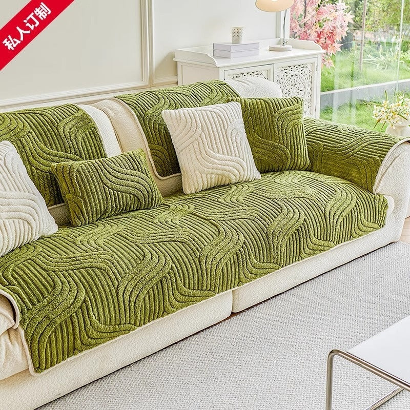 Autumn And Winter Thickening Non-slip Plush Sofa Cushion
