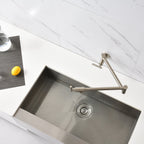 Wall Mount Folding Kitchen Pot Filler Faucet