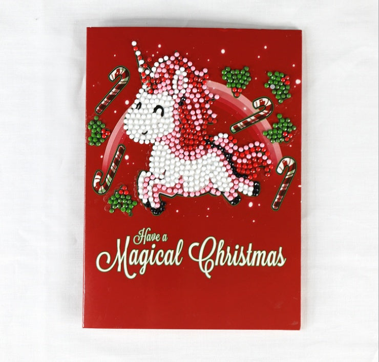 Creative Christmas Card Christmas Card Diamond Painting Greeting Card