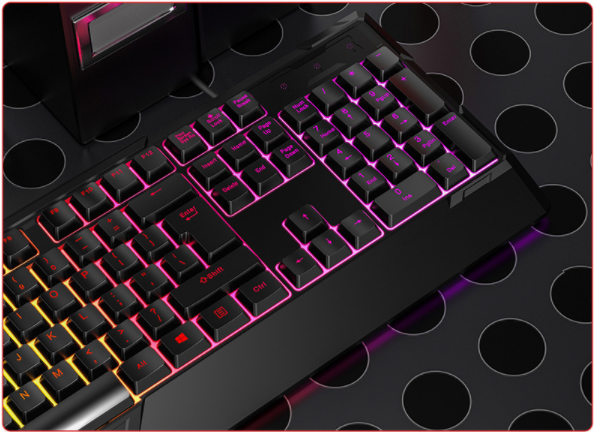Two-piece keyboard and mouse