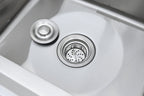 Stainless Steel Utility Sink, Freestanding Sink 3