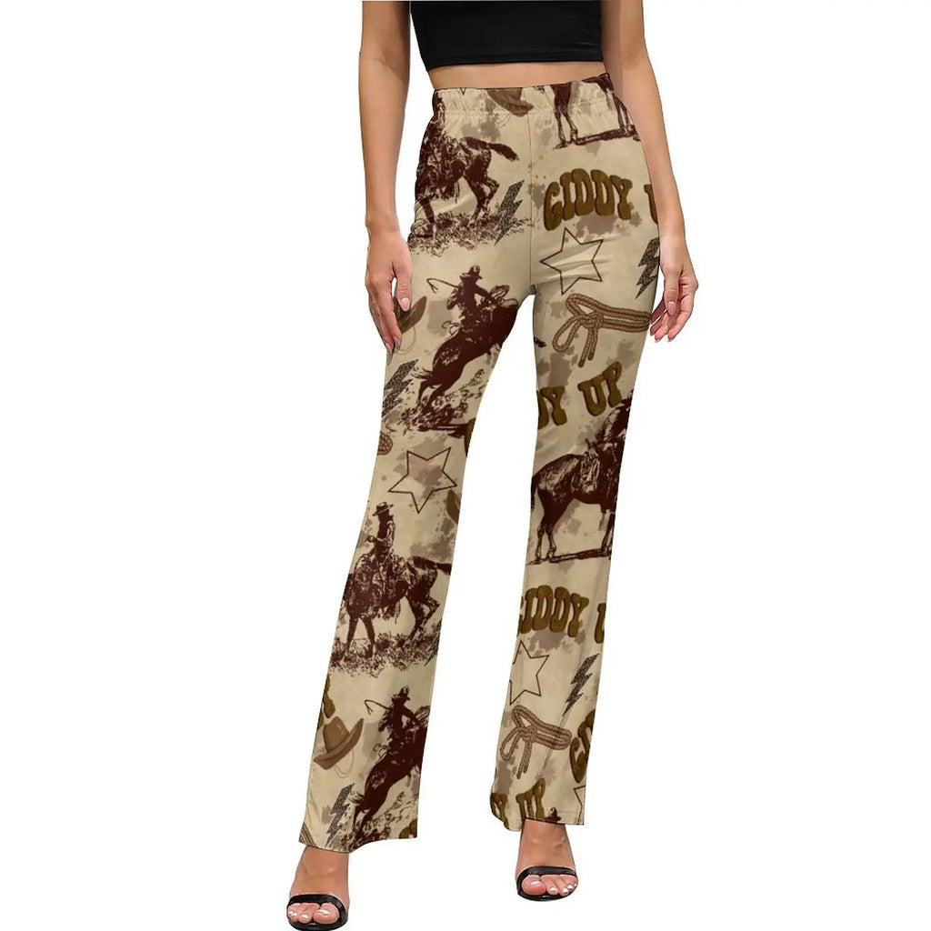 Baha Ranch Cowboy Ranch Flare Pants Baha Ranch Western Wear