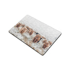 Highland Cow Herd Floor Mat Doormat 24" x 16" Made in America Baha Ranch Western Wear