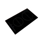 Electric Cooktop, 2 Burners, 12'' Induction Stove Top, Built-in Magnetic Cooktop 3000W, 9 Heating Level Multifunctional Burner, LED Touch Screen w/ Child Lock & Over-Temperature Protection