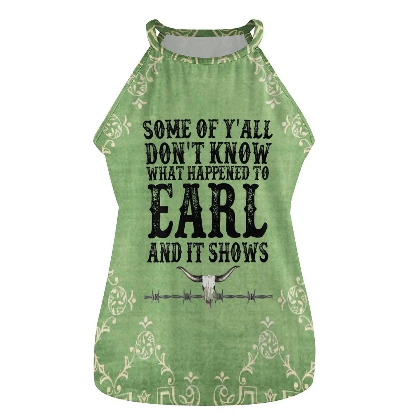 Baha Ranch What Happened to Earl Women's Tank Top Baha Ranch Western Wear