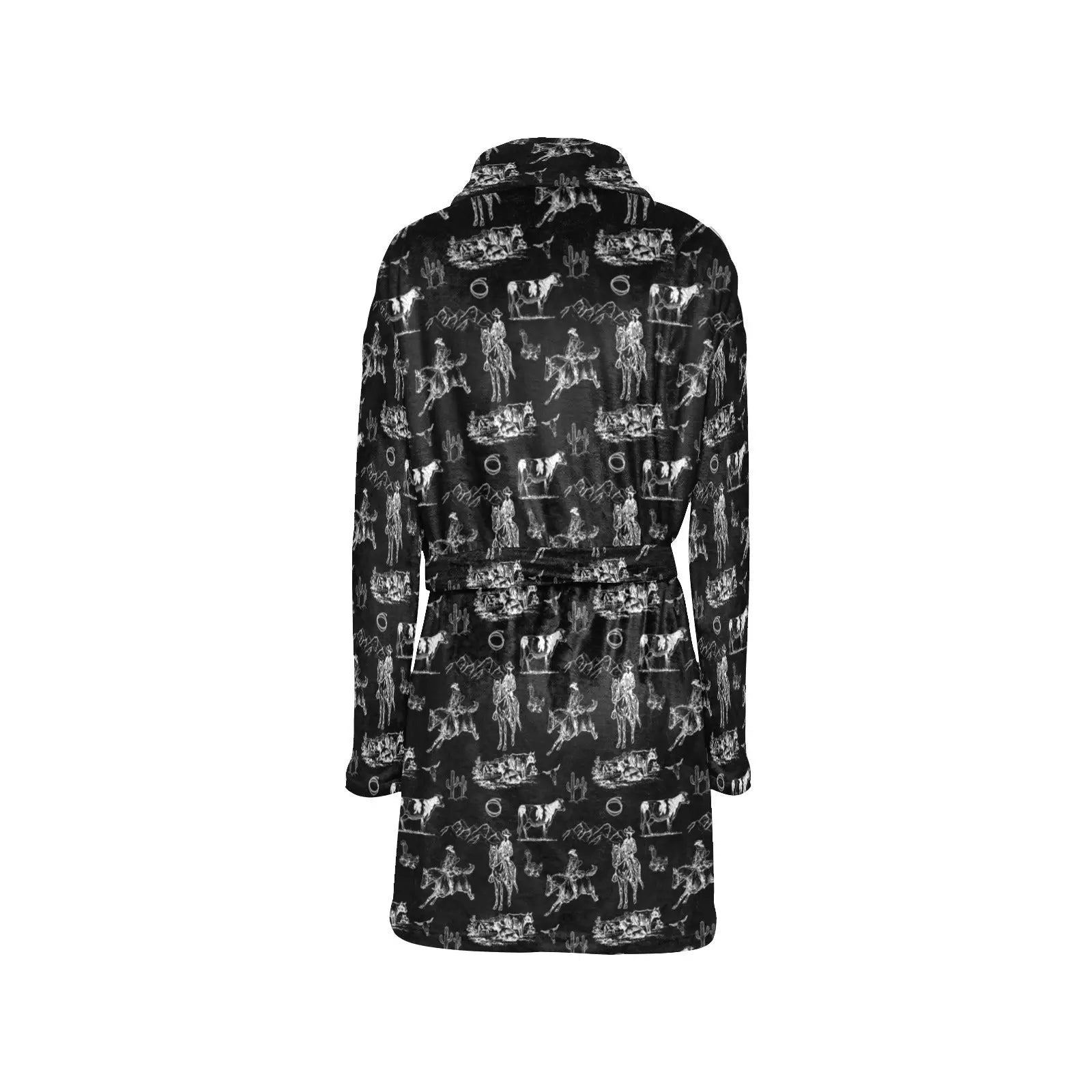 Ranch Life Women's Western Bath Robe Baha Ranch Western Wear