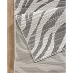 Geometrix GC_DIM1008 Gray 7 ft. 10 in. x 10 ft. 6 in. Contemporary Area Rug with Geometric 3D Effect