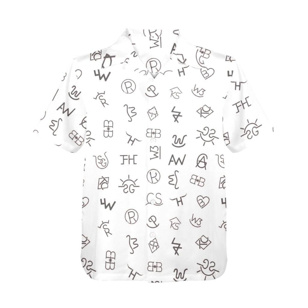 Baha Ranch Cattle Brands Hawaiian Shirt Made in America Baha Ranch Western Wear