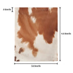 Cow Hide Print Curtains 52" x 63" Made in America Baha Ranch Western Wear