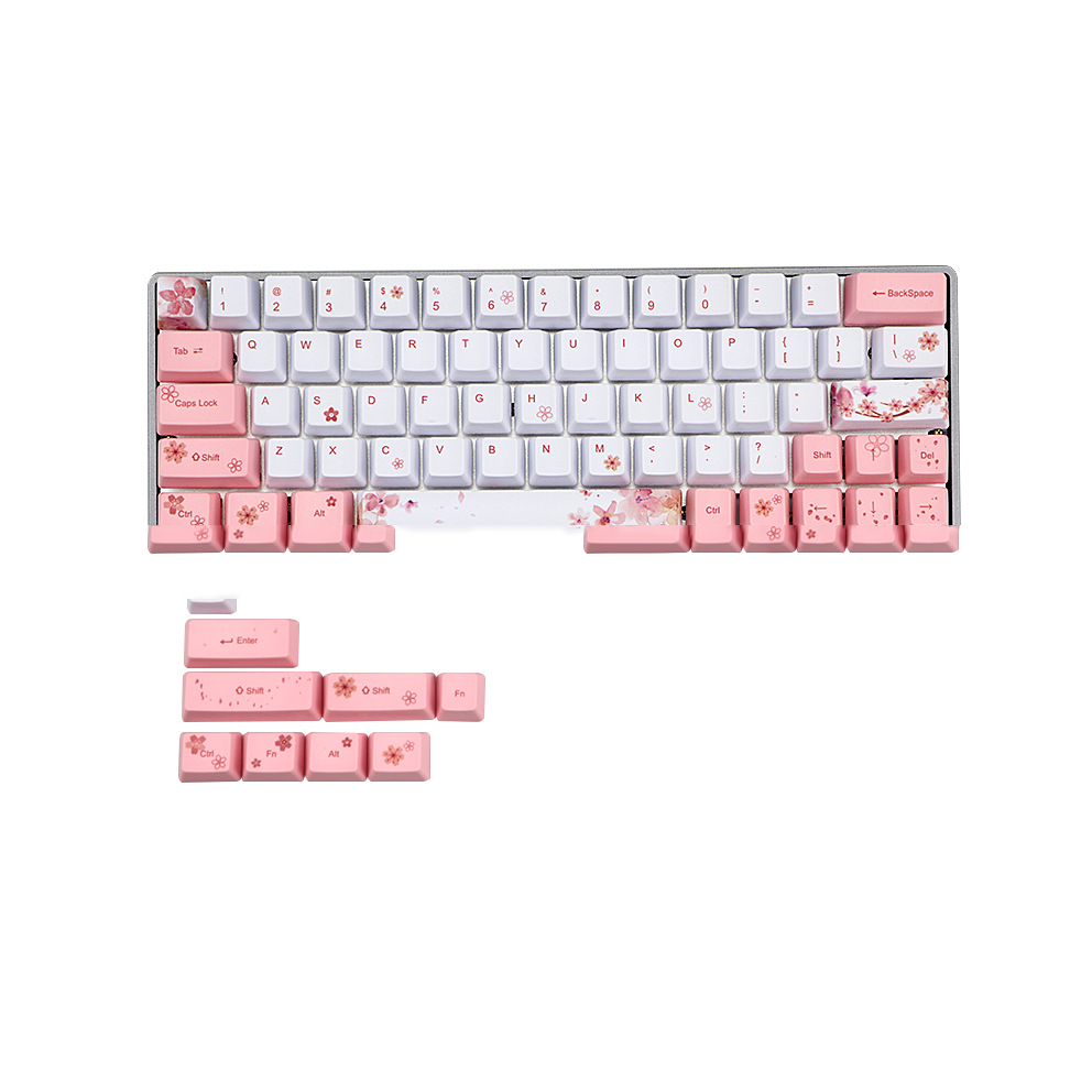 OEM high five-sided sublimation keycap