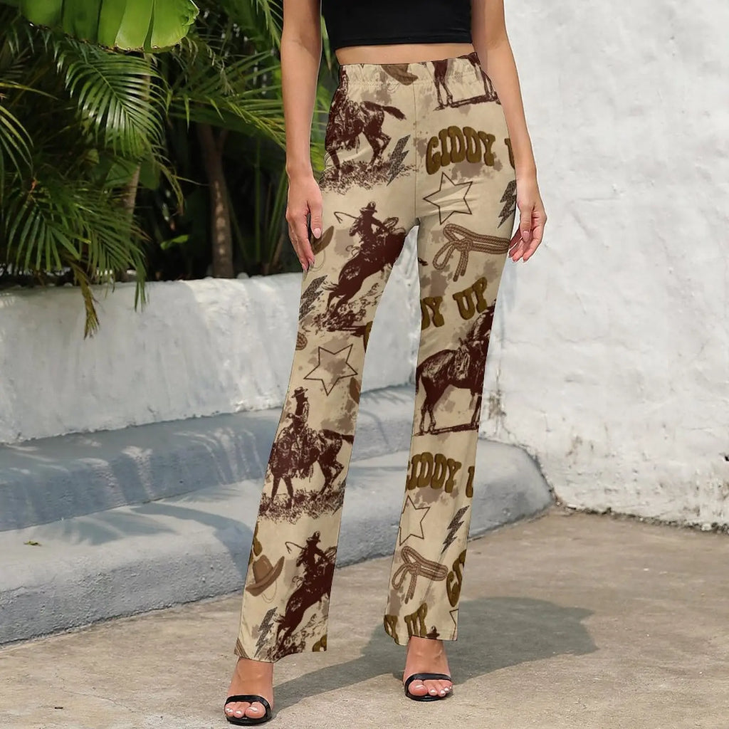 Baha Ranch Cowboy Ranch Flare Pants Baha Ranch Western Wear