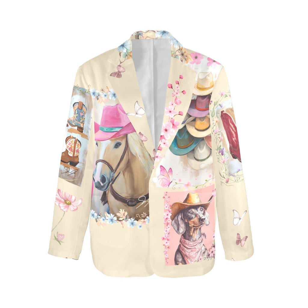 Baha Ranch Danilo Painted Cowgirl Western Blazer Baha Ranch Western Wear