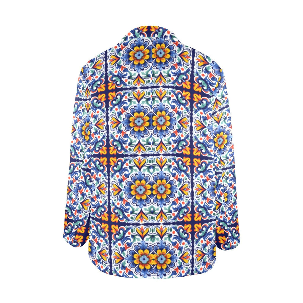 Baha Ranch Blues Talavera Women's Blazer Baha Ranch Western Wear