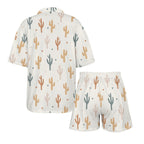 Baha Ranch Cactus Print Women's Pajama set Made in America Baha Ranch Western Wear