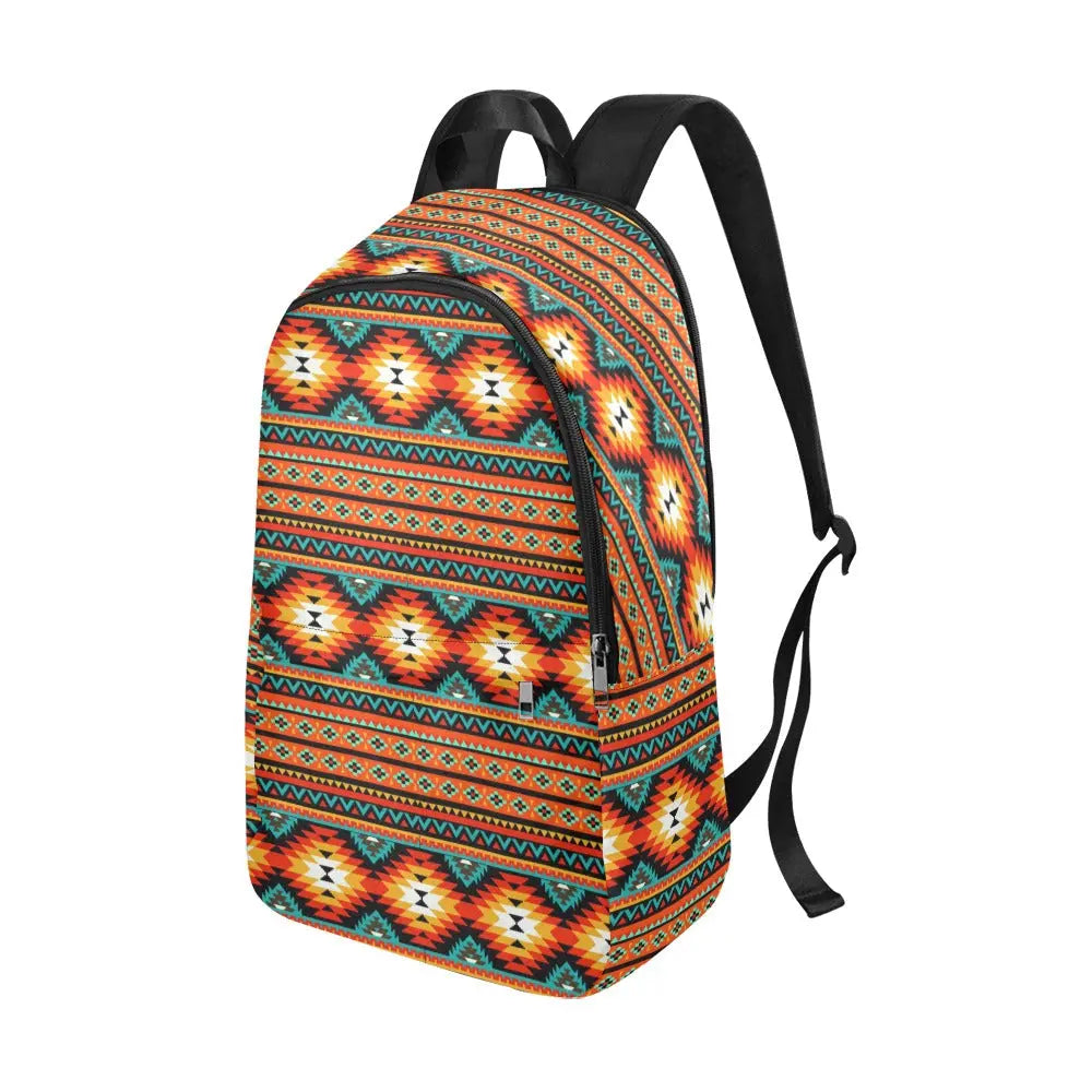 Orange Aztec Backpack Baha Ranch Western Wear