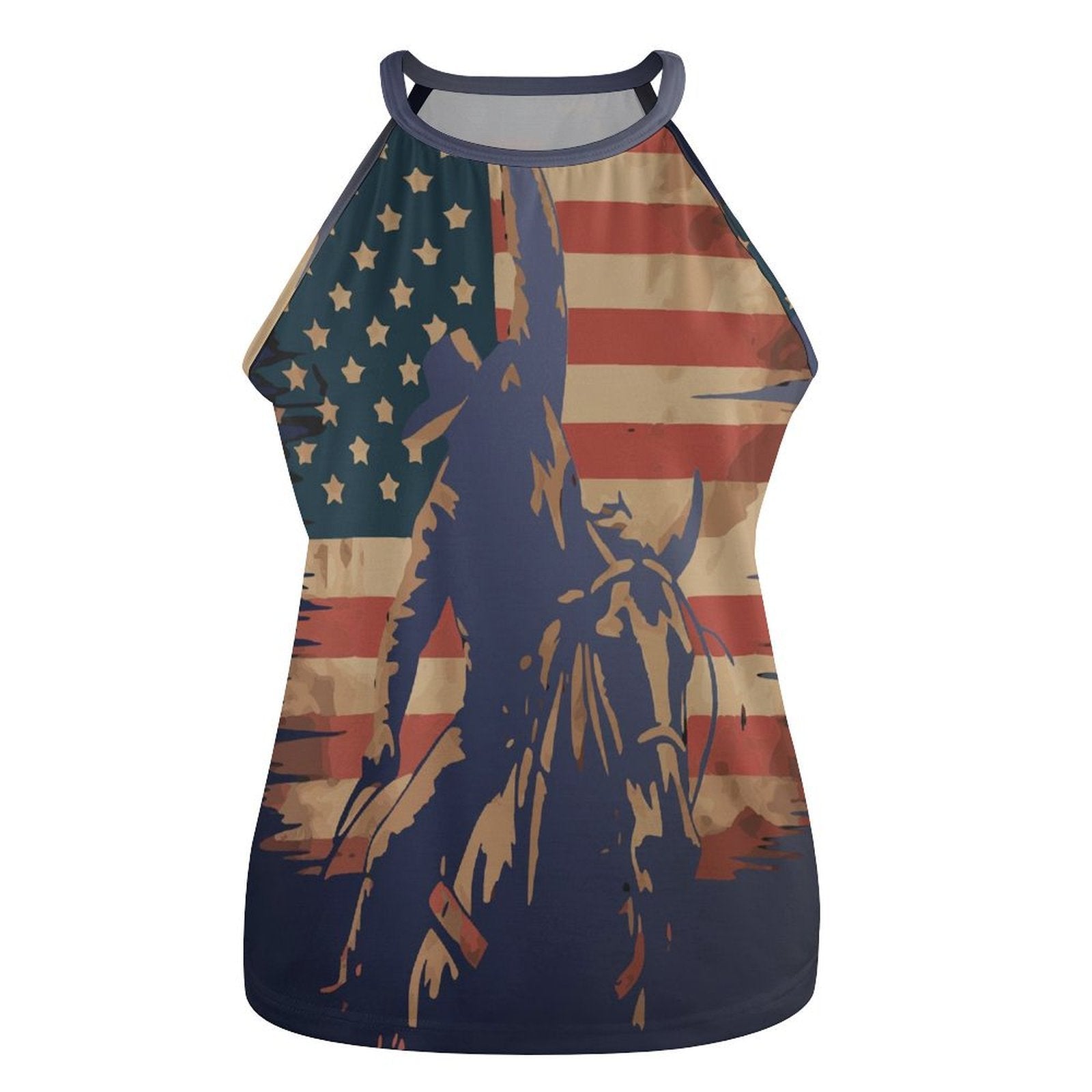 Baha Ranch American Cowboy Tank Top Baha Ranch Western Wear