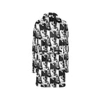 Baha Ranch Black White Cowboy Bath Robe Baha Ranch Western Wear