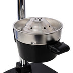 Cast Iron Citrus Juicer , Extra-Large Commercial Grade Manual Hand Press , Heavy Duty Countertop Squeezer for Fresh Orange Juice ,Black Color