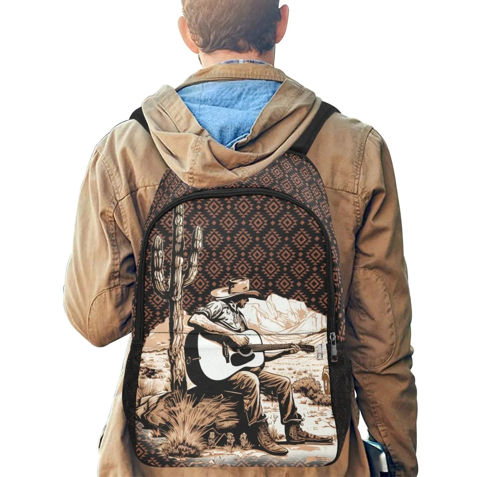 Guitar Cowboy Backpack Baha Ranch Western Wear