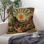 Southwestern Desert Pillow Case Made in America Baha Ranch Western Wear