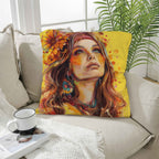 Retro Girl Pillow Case Made in America Baha Ranch Western Wear