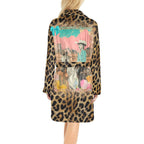 Baha Ranch Retro Pop Western Leopard Cowgirl Robe Baha Ranch Western Wear
