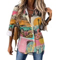 Baha Ranch Pop Western Wanted Collage Button Up Shirt Baha Ranch Western Wear
