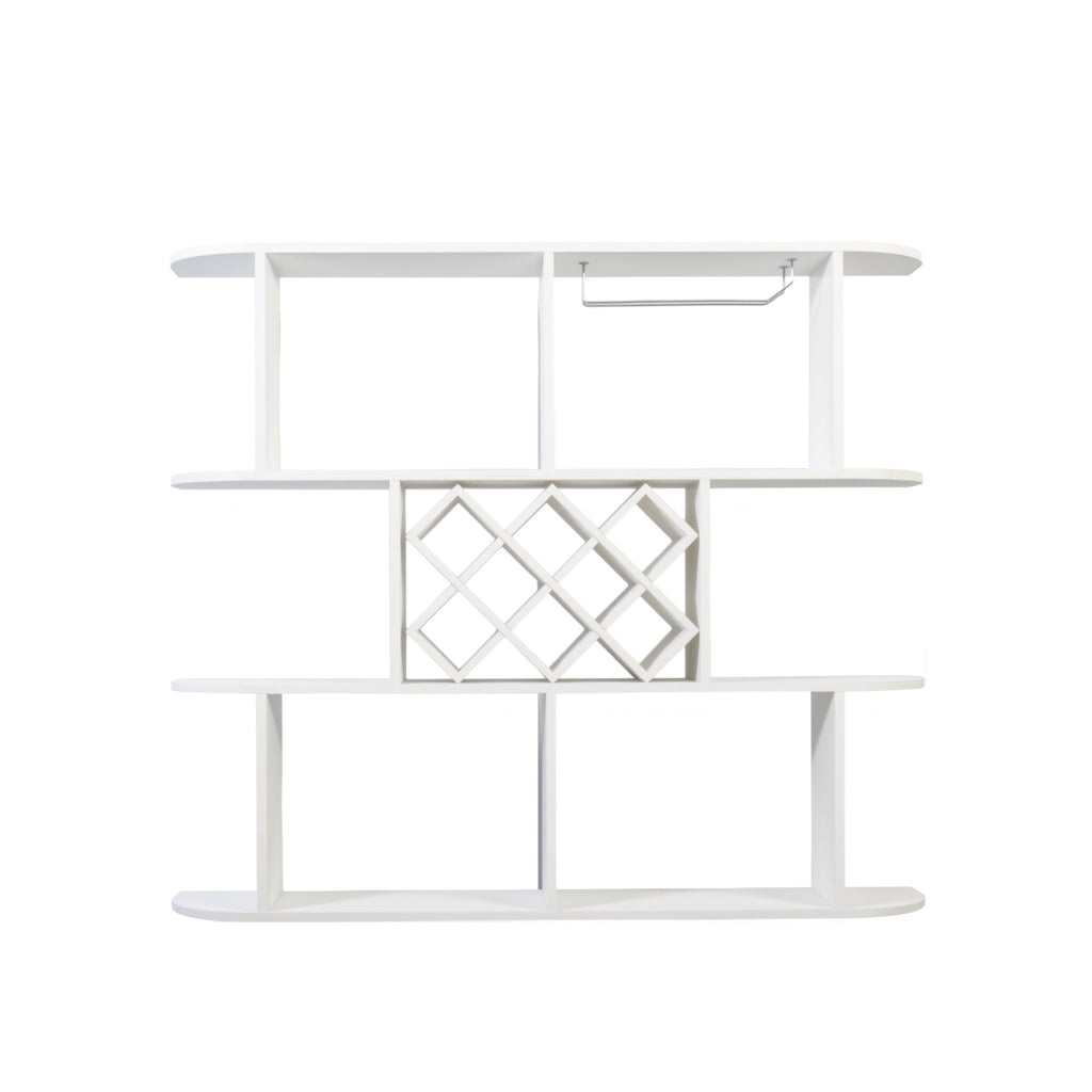 Large Wall Mounted 3 Tier Rustic Bottle Wine Rack,Multifunctional Wooden Wall Mounted Wine Rack,Storage Rack with Wine Glass Holder,mounted wall Storage winerack Rack for Home Bar Dining Room Decor