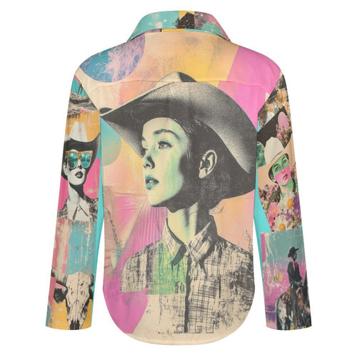 Baha Ranch Dreamgirl Retro Pop Western Vintage Button Up Shirt Baha Ranch Western Wear