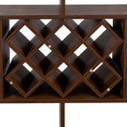 Large Wall Mounted 3 Tier  Rustic Bottle Wine Rack,Multifunctional Wooden Wall Mounted Wine Rack,Storage Rack with Wine Glass Holder,mounted wall Storage winerack Rack for Home Bar Dining Room Decor
