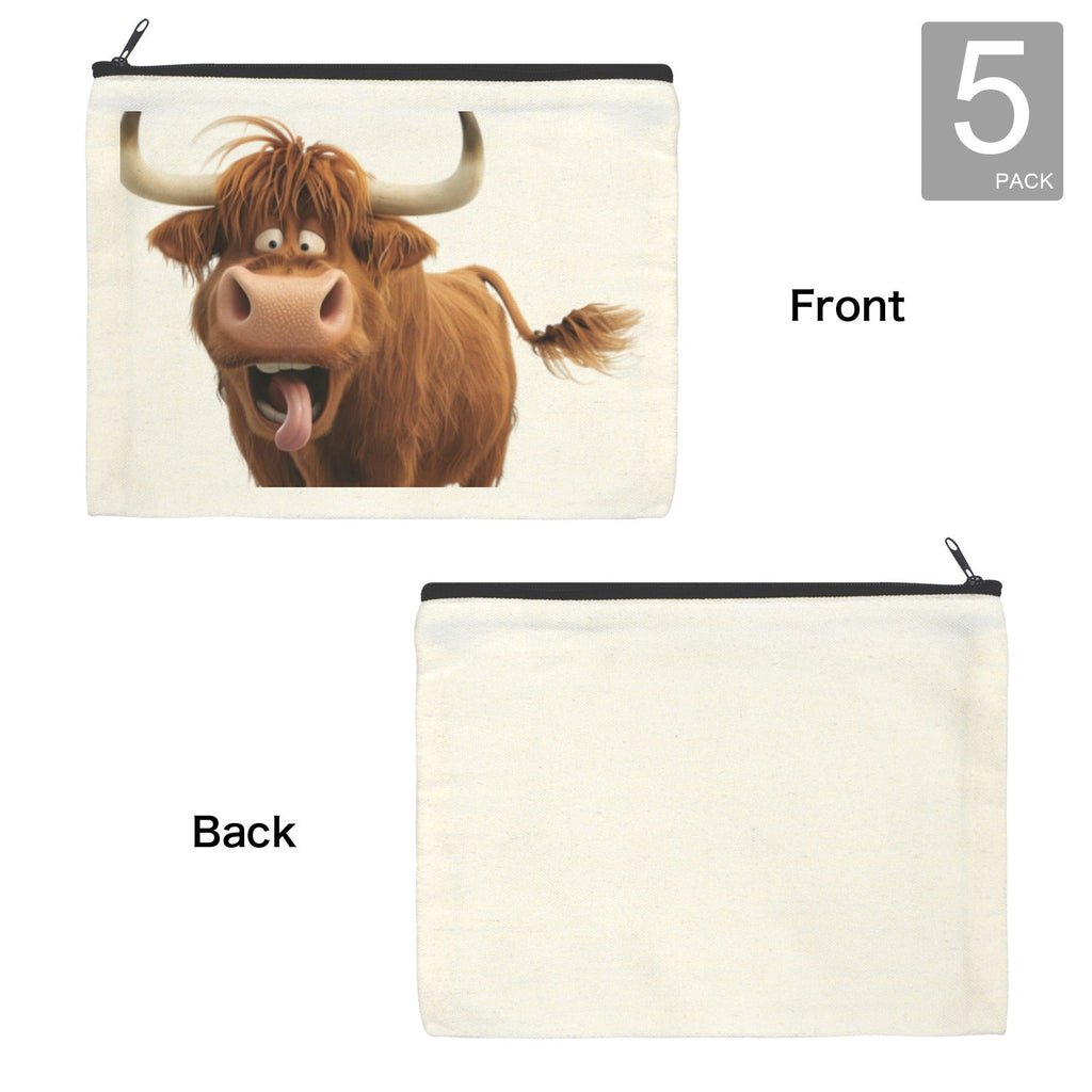Baha Ranch Crazy Highland Pack of 5 bags Cosmetic Made in America Baha Ranch Western Wear