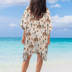 Baha Ranch Rodeo Cowboy Western Duster Kimono Coverup Baha Ranch Western Wear