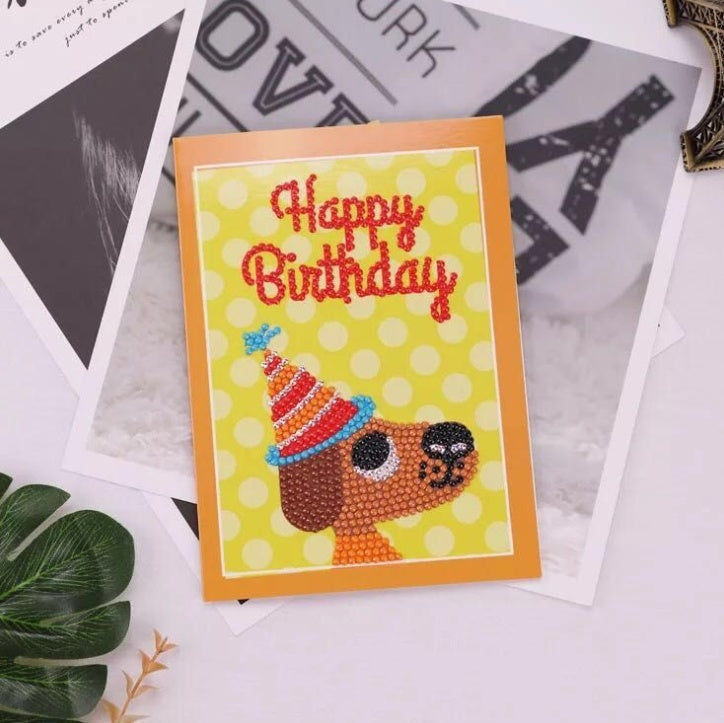 Creative Christmas Card Christmas Card Diamond Painting Greeting Card