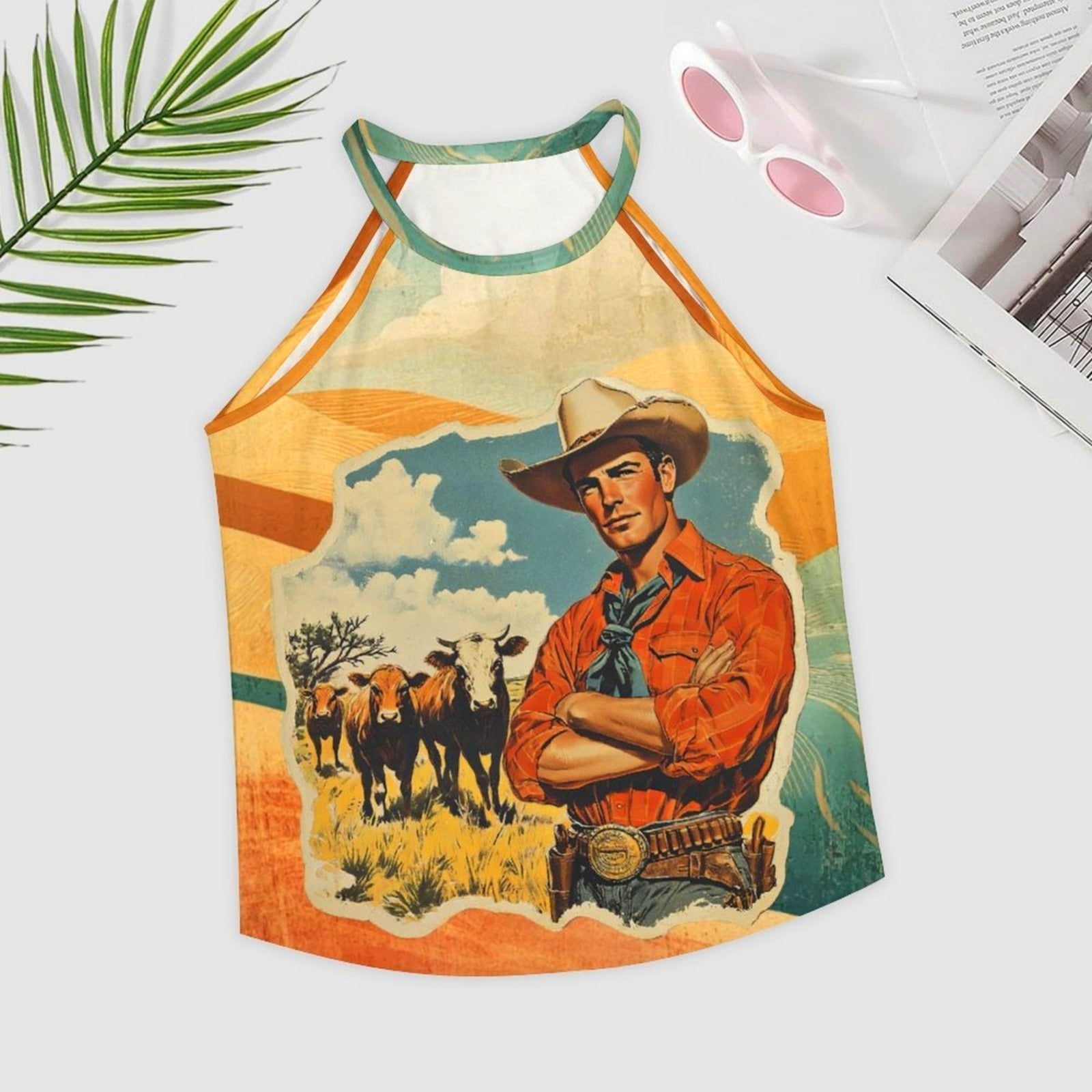 Baha Ranch Cattle Rancher Tank Top Baha Ranch Western Wear