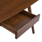 Study Computer Desk,Office Desk, Study Table,Writing Desk with Drawer for Home ,Office Modern Furniture,Walnut Color