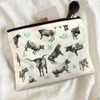 Cattle Brands Cosmetic Bag Pack of 5 Made in America Baha Ranch Western Wear
