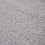 NAAR Guros Collection 2X8 White / Ivory / Medallion Indoor / Outdoor Runner Rug