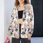 Baha Ranch Danilo Painted Cowgirl Collage Western Blazer Baha Ranch Western Wear