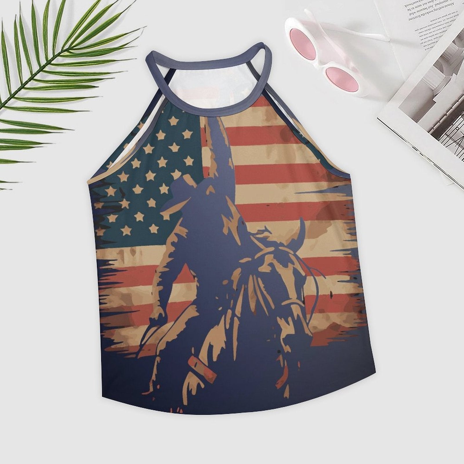 Baha Ranch American Cowboy Tank Top Baha Ranch Western Wear