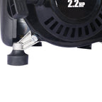 Portable Outdoor Generator Low Noise Gas Powered for Home Use Yellow Steel 14.60x12.20x13.80 Inches