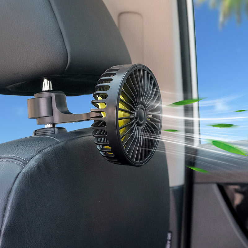 Car Seat Back Row Cooling And Cooling Usb Fan