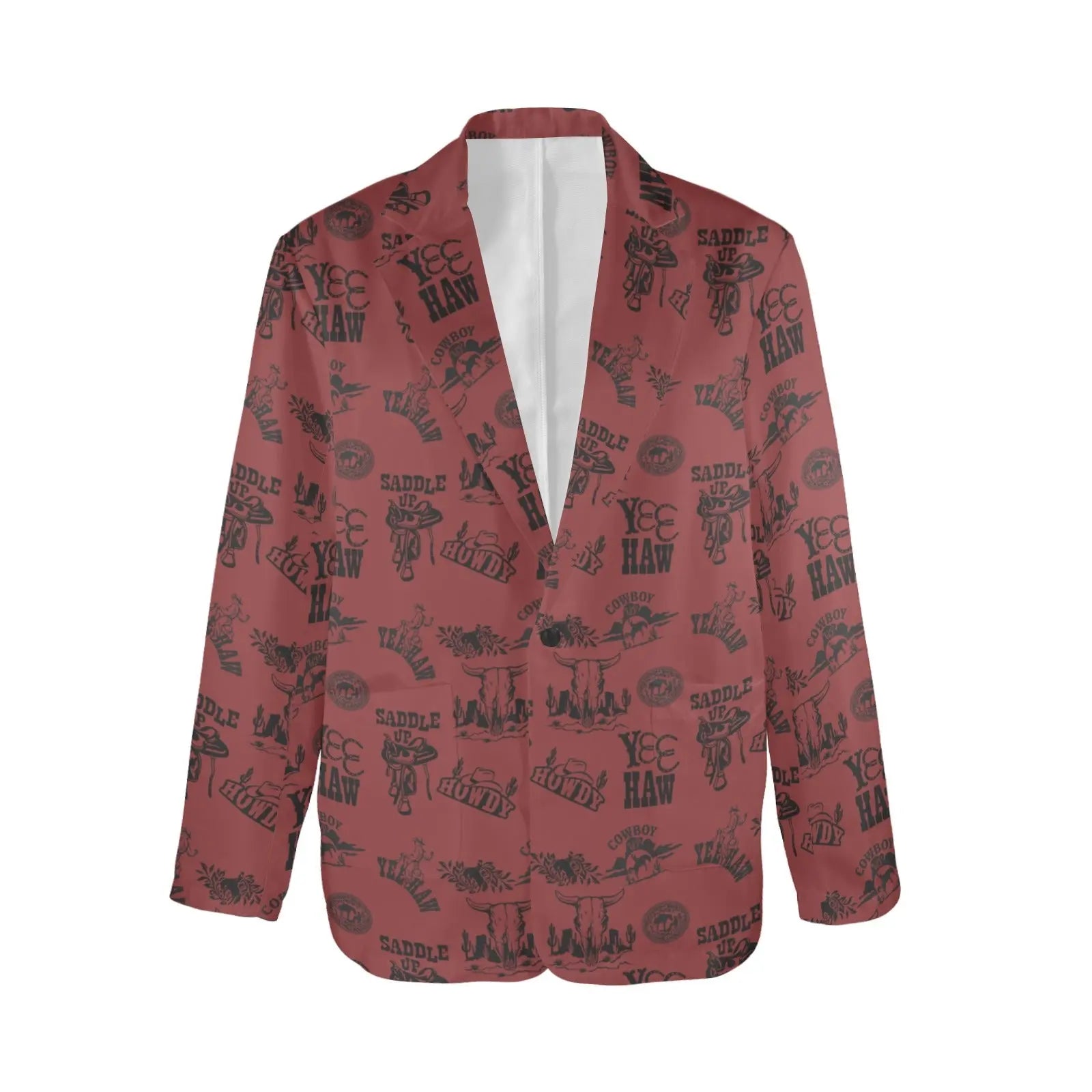 Baha Ranch Burgandy Cowboy Women's Western Blazer Baha Ranch Western Wear