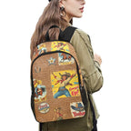 Vintage Cowgirl Collage Backpack Baha Ranch Western Wear