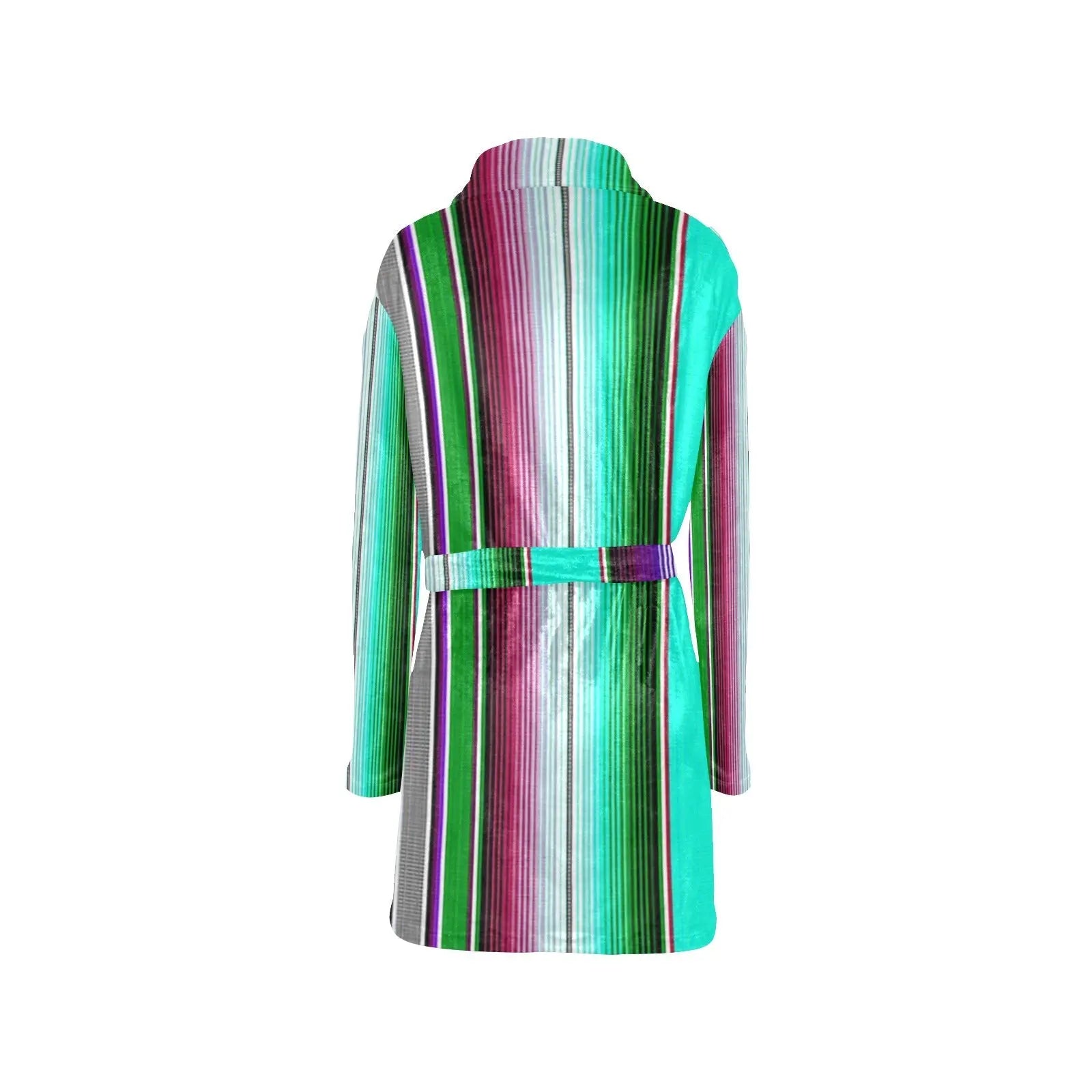 Turquoise Serape Women's Western Bath Robe Baha Ranch Western Wear