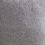 Cozy Beanbag Chair with High Resilience Foam Core for Two - Grey Chenille, 66x35x25 inches