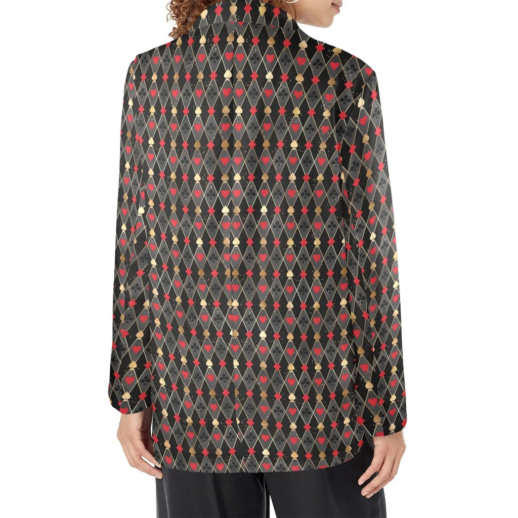 Baha Ranch Vegas King of Hearts Women's Western Blazer Baha Ranch Western Wear